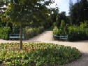 'Union Jack' Garden at Wentworth Castle Gardens in Barnsley