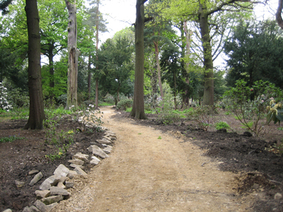 The Wilderness leading up to Stainborough Castle...
