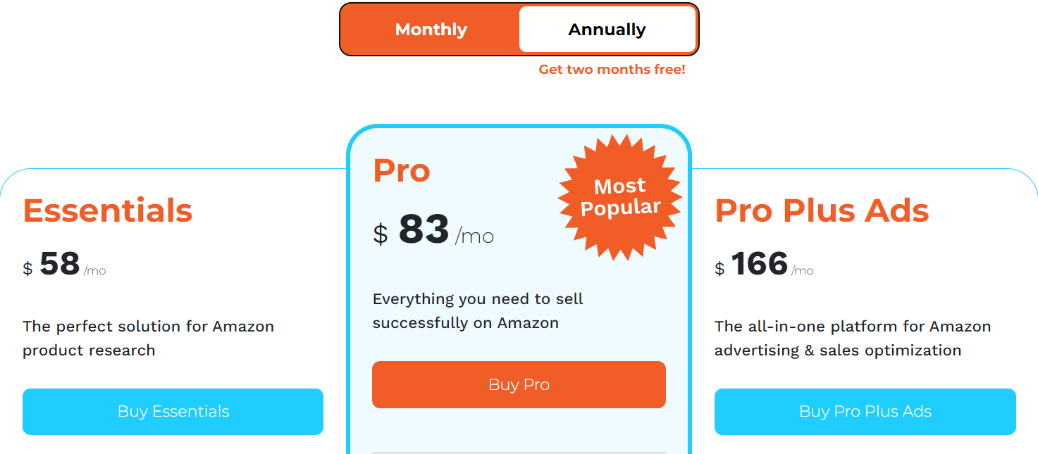 Annual Pricing Plan