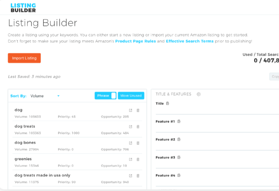 Listing Builder