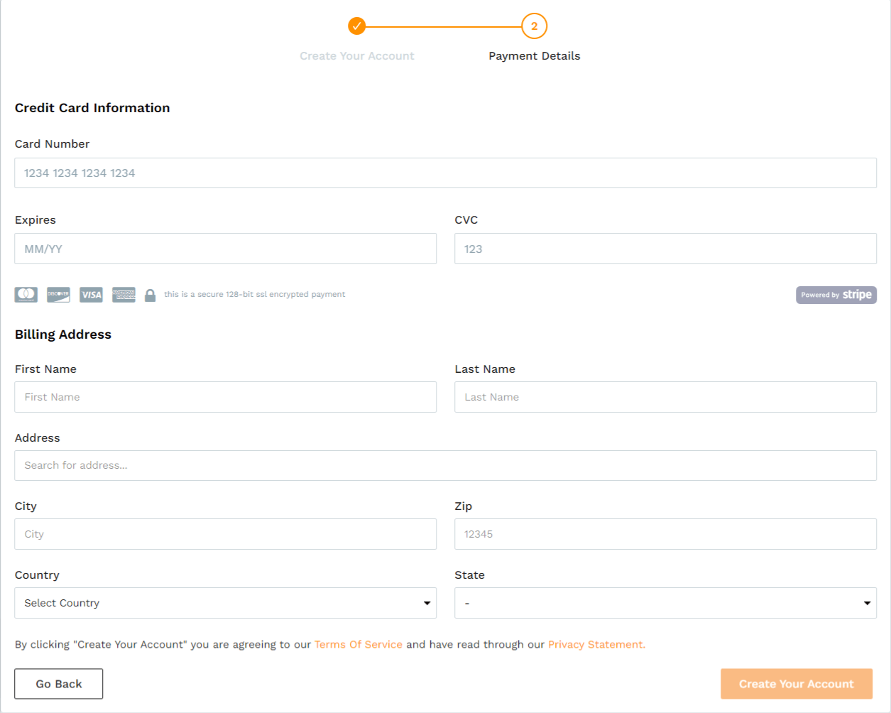Payment Details Payment Details