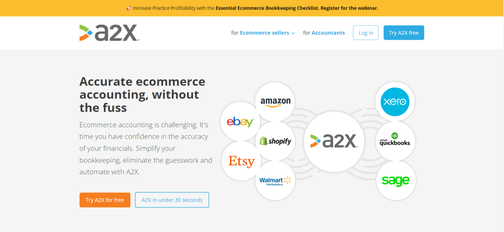A2X Overview A2X Overview - Accounting Software For Amazon Sellers