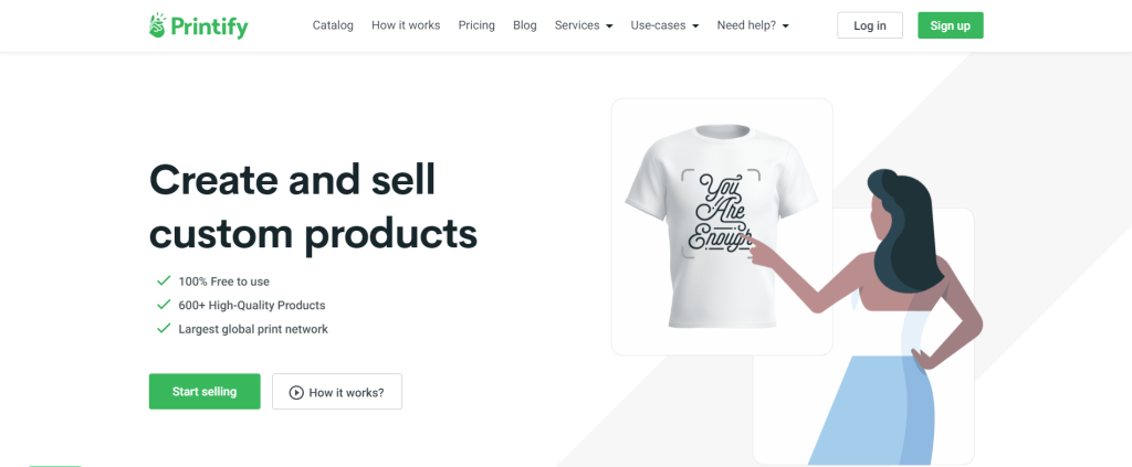 Printify Overview - Best T-shirt Dropshipping Companies