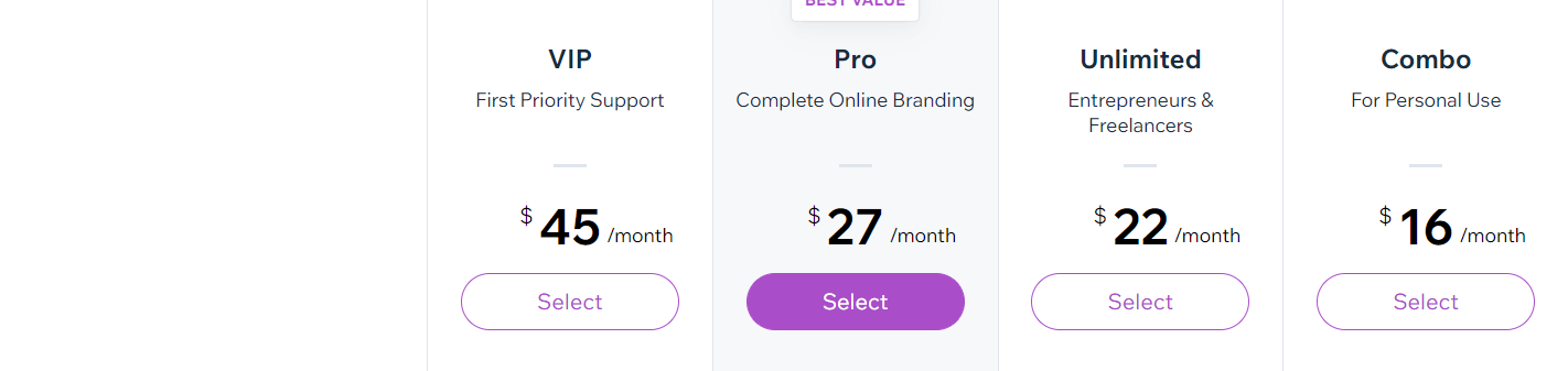 2018 wix pricing catalog 2018 wix pricing catalog