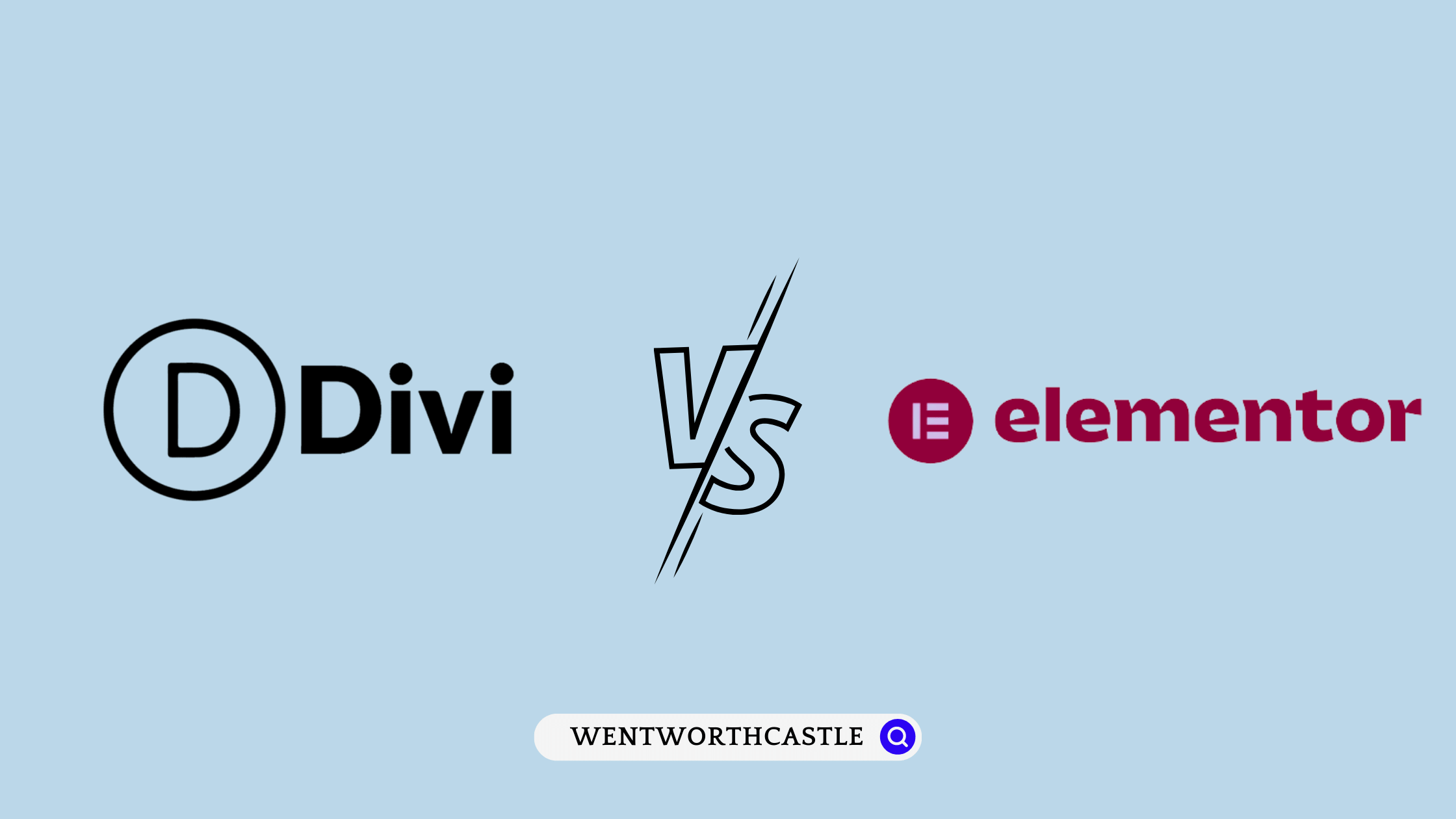 Divi vs Elementor - WentWorthCastle