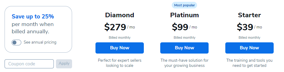 Helium 10 Pricing Helium 10 Pricing
