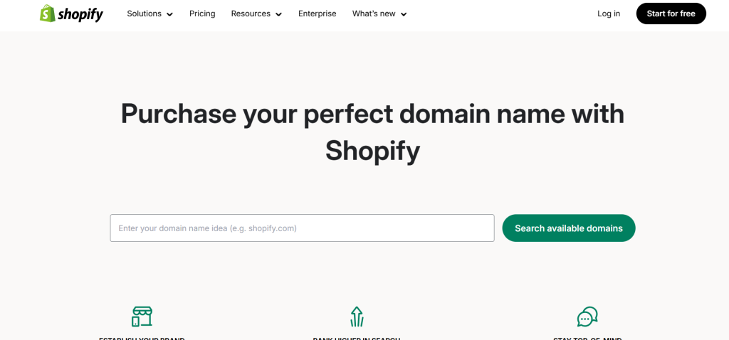 Purchase A Domain Name on shopify Purchase A Domain Name on shopify