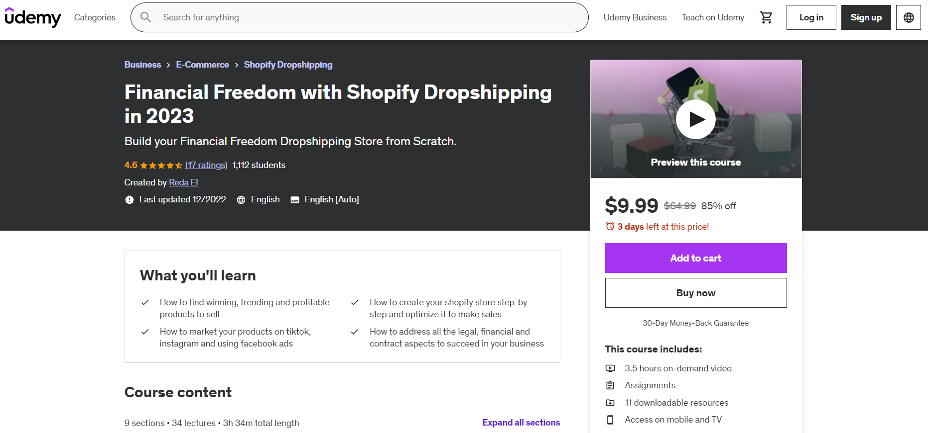 Financial Freedom With Shopify Dropshipping In 2023