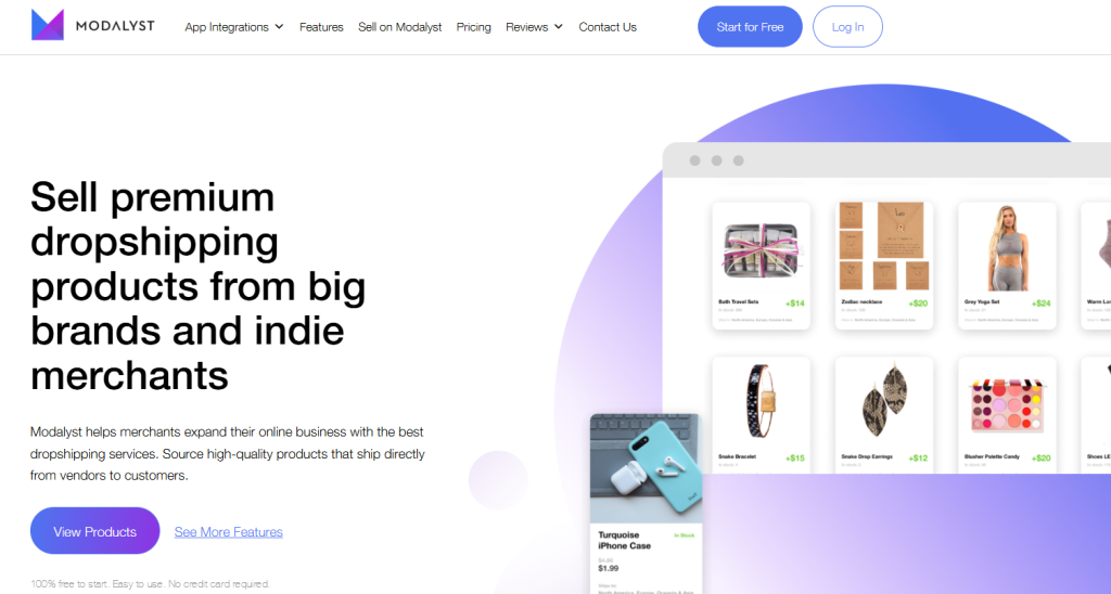 Modalyst Website Modalyst Website