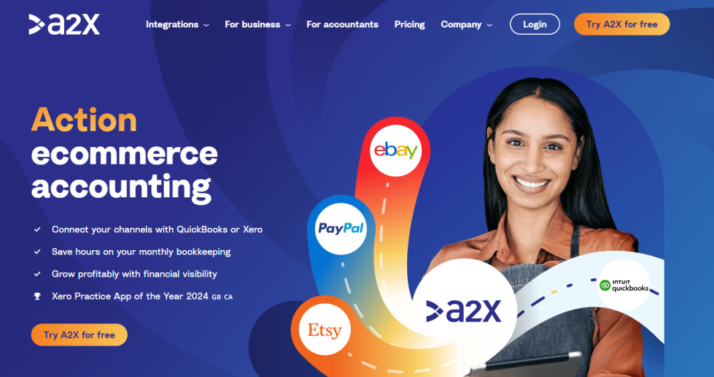A2X Accounting homepage A2X Accounting homepage