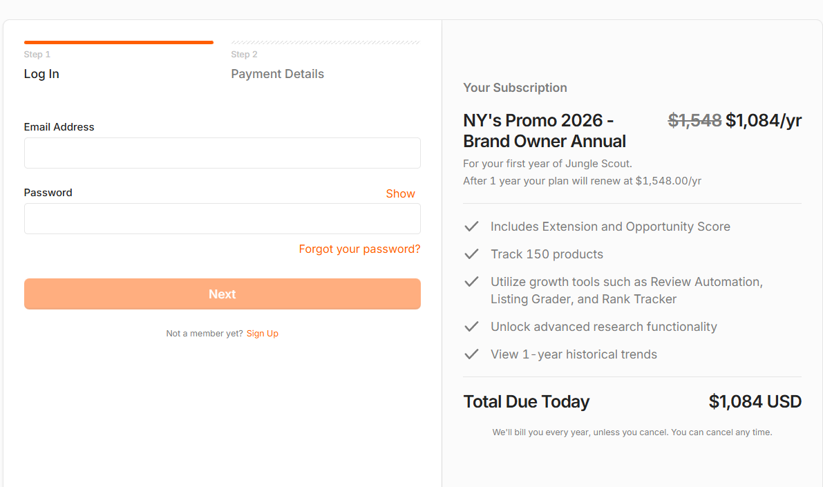 Create Account On Jungle Scout Create Account On Jungle Scout